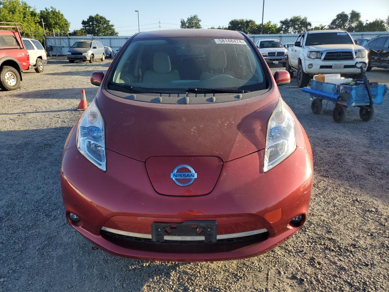 2012 Nissan Leaf Sv vin: JN1AZ0CP8CT020179