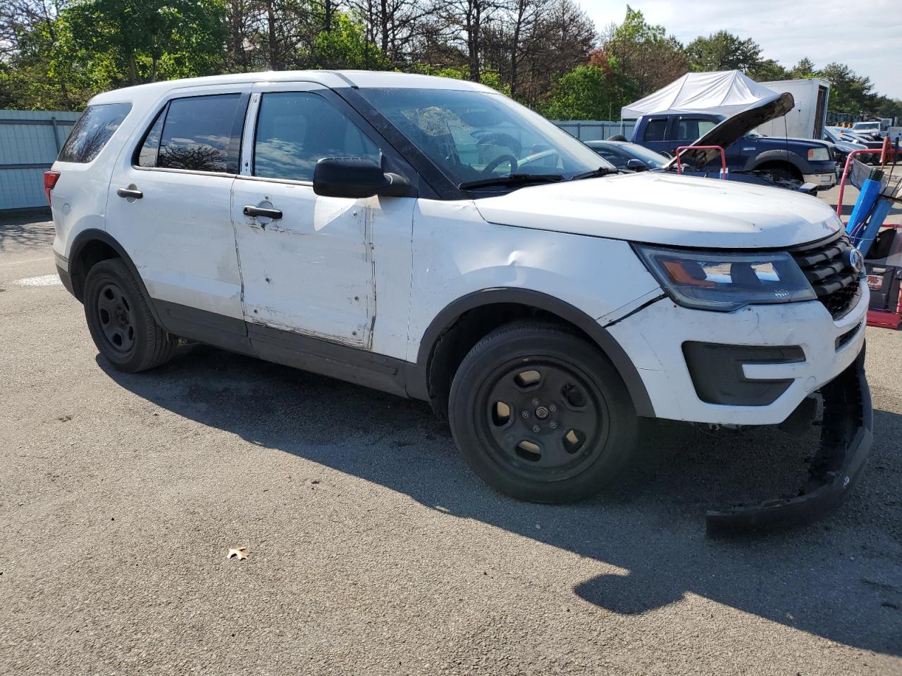 2017 Ford Explorer Police Interceptor vin: 1FM5K8AR7HGB40752