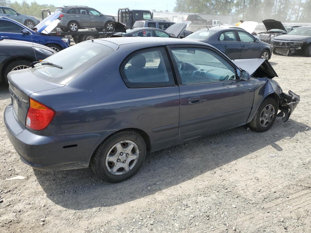 KMHCG35C55U356050 2005 Hyundai Accent Gs