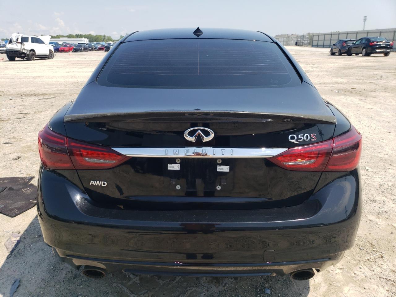 JN1FV7AR4JM700148 2018 Infiniti Q50 Red Sport 400