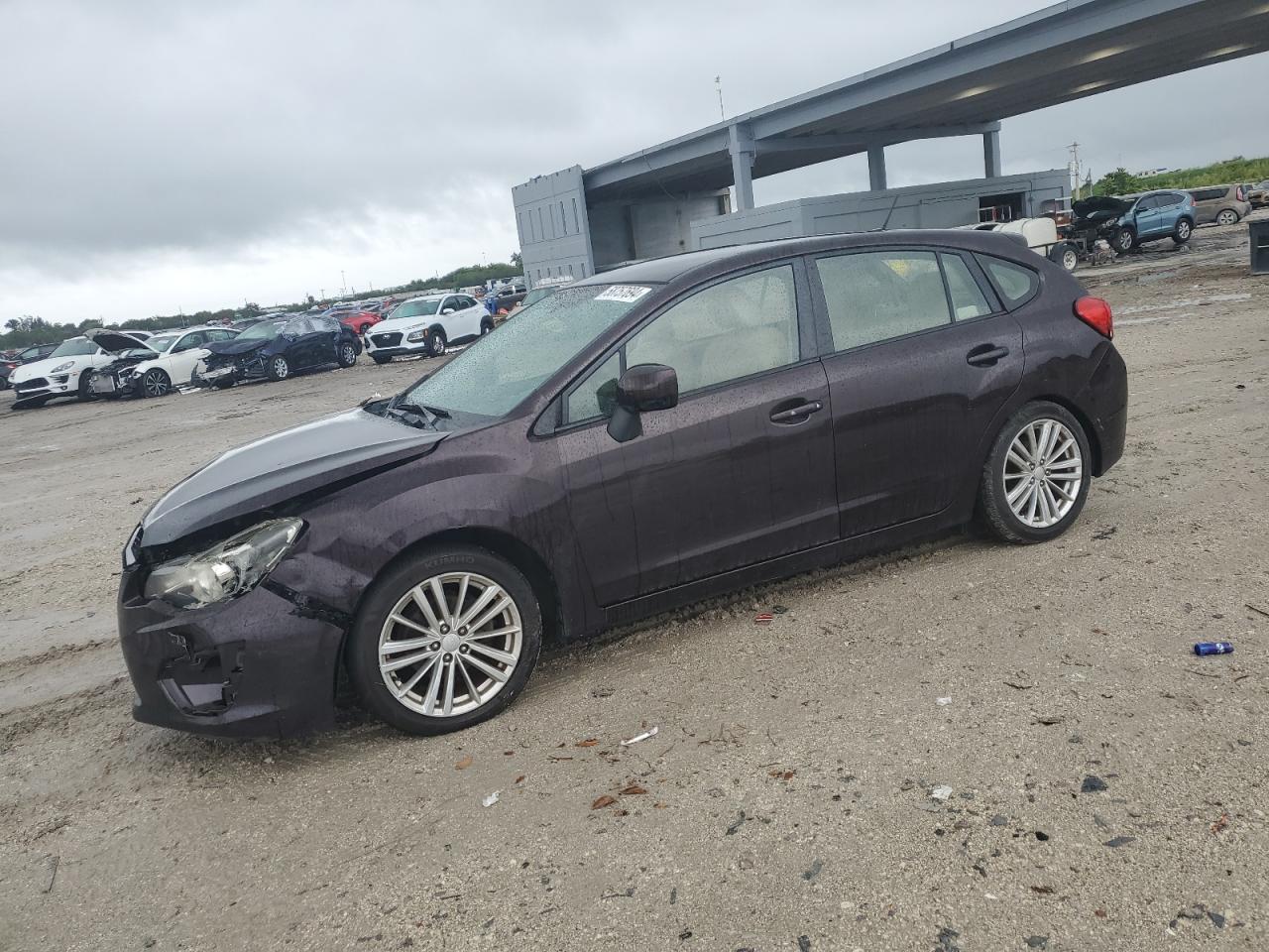 2013 Subaru Impreza Premium vin: JF1GPAE63D2807948