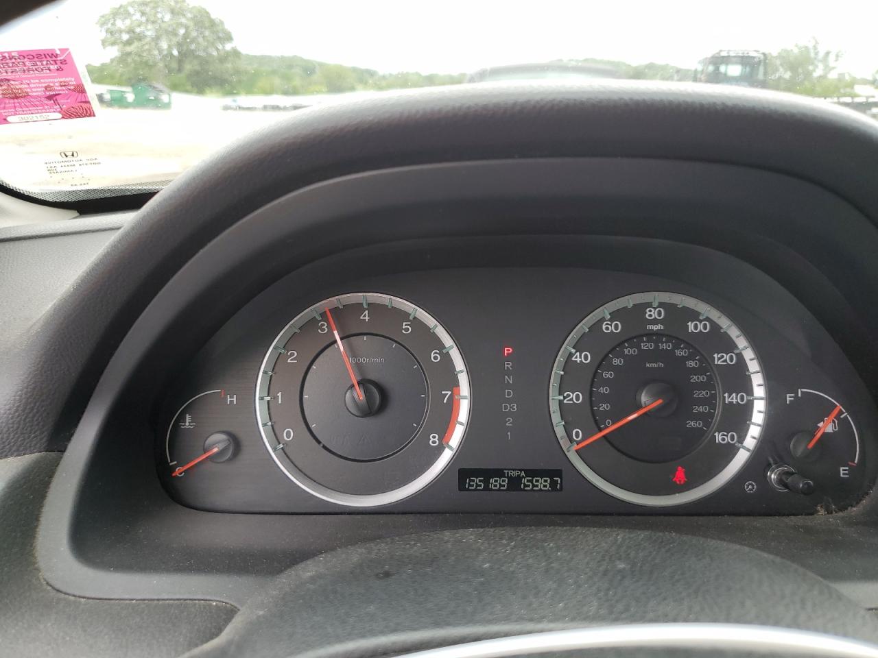 1HGCP26429A185045 2009 Honda Accord Lxp