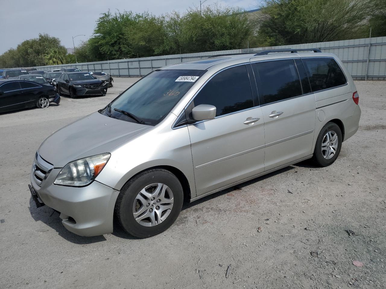 5FNRL38736B017967 2006 Honda Odyssey Exl