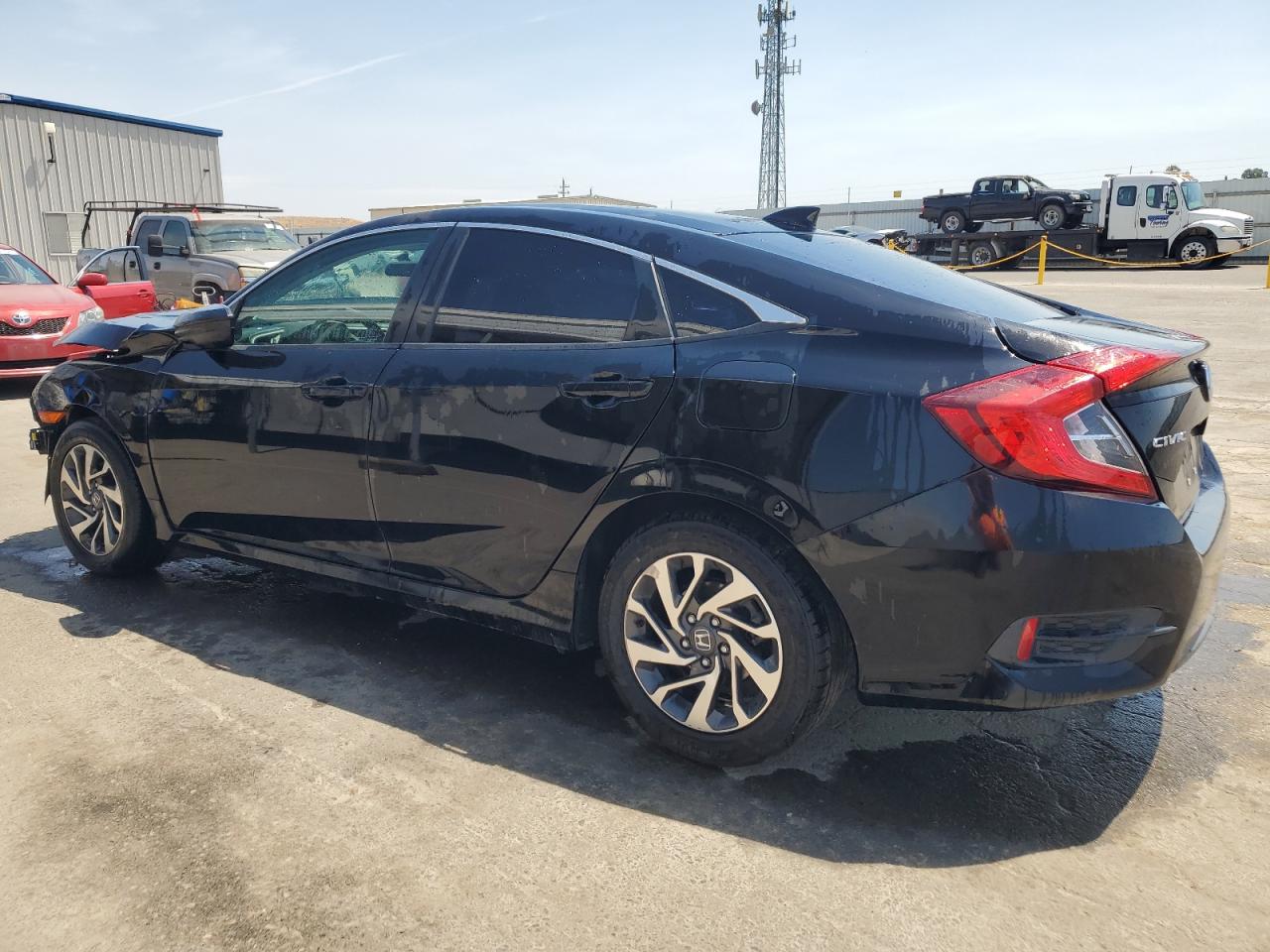 Lot #2945076735 2018 HONDA CIVIC EX