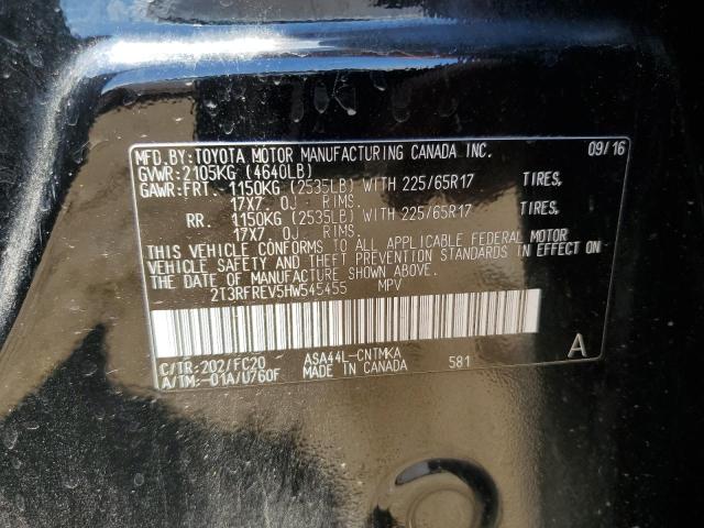 2017 Toyota Rav4 Xle VIN: 2T3RFREV5HW545455 Lot: 60705514