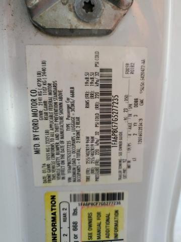 2016 Ford Mustang Gt VIN: 1FA6P8CF7G5277235 Lot: 58864584