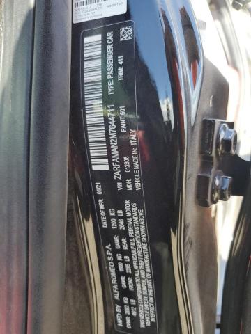 2021 Alfa Romeo Giulia Sport VIN: ZARFAMAN2M7644711 Lot: 60834334