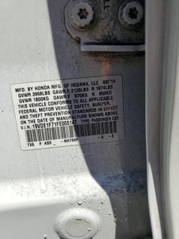 2015 ACURA ILX 20 TEC 19VDE1F71FE005147
