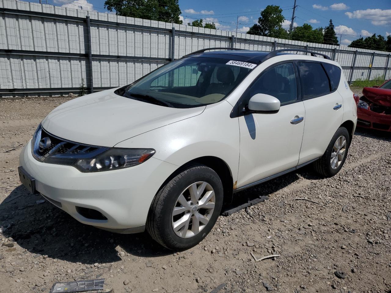 JN8AZ1MWXBW154993 2011 Nissan Murano S