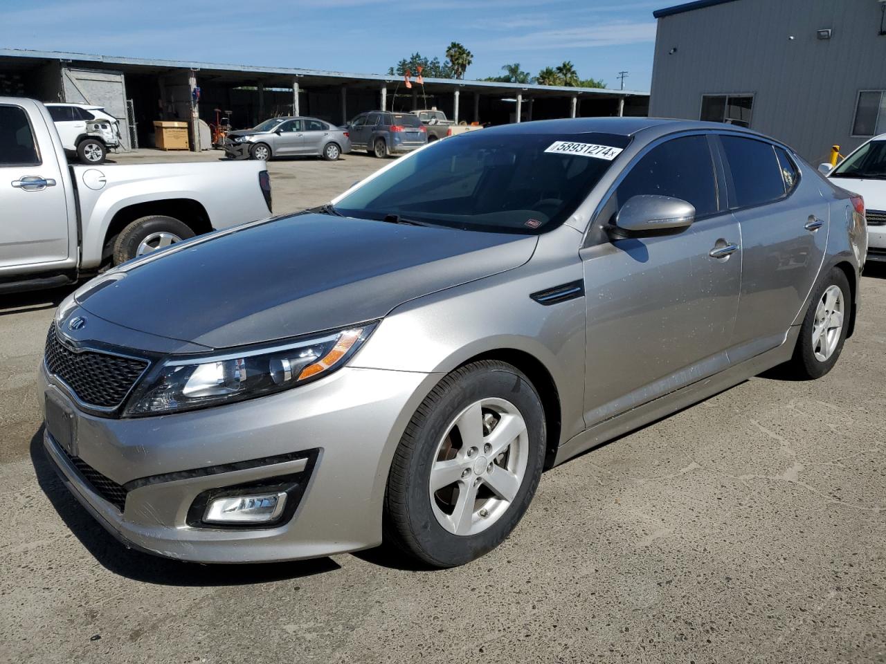 KNAGM4A77F5540590 2015 Kia Optima Lx