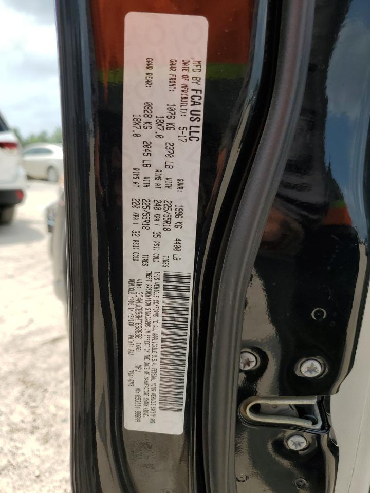 3C4NJCBB8HT668856 2017 Jeep Compass Latitude