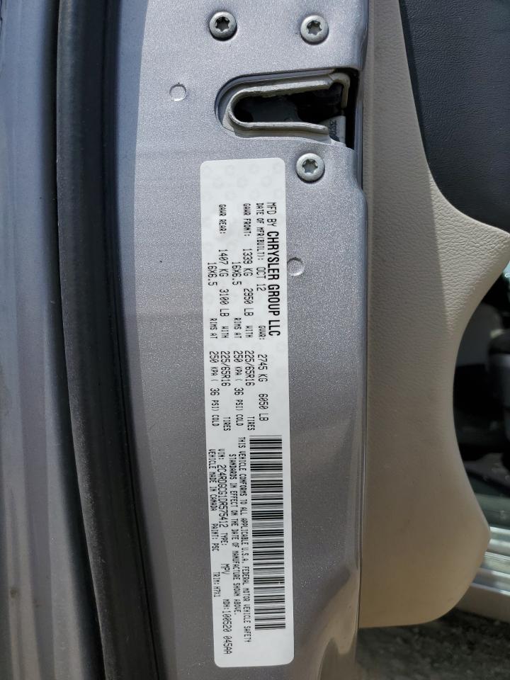 2C4RDGCG1DR575412 2013 Dodge Grand Caravan Sxt