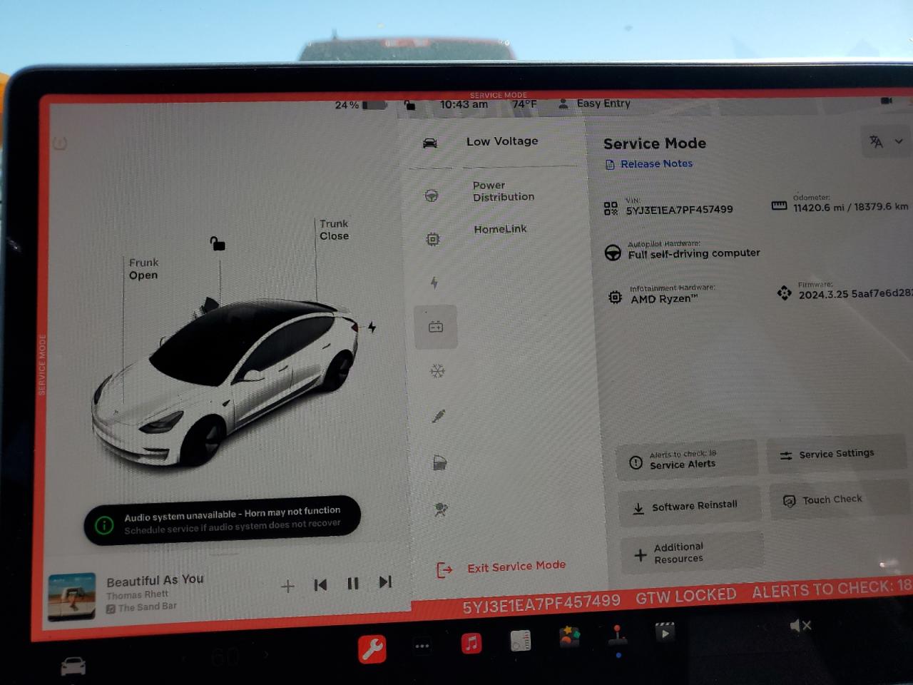 5YJ3E1EA7PF457499 2023 Tesla Model 3