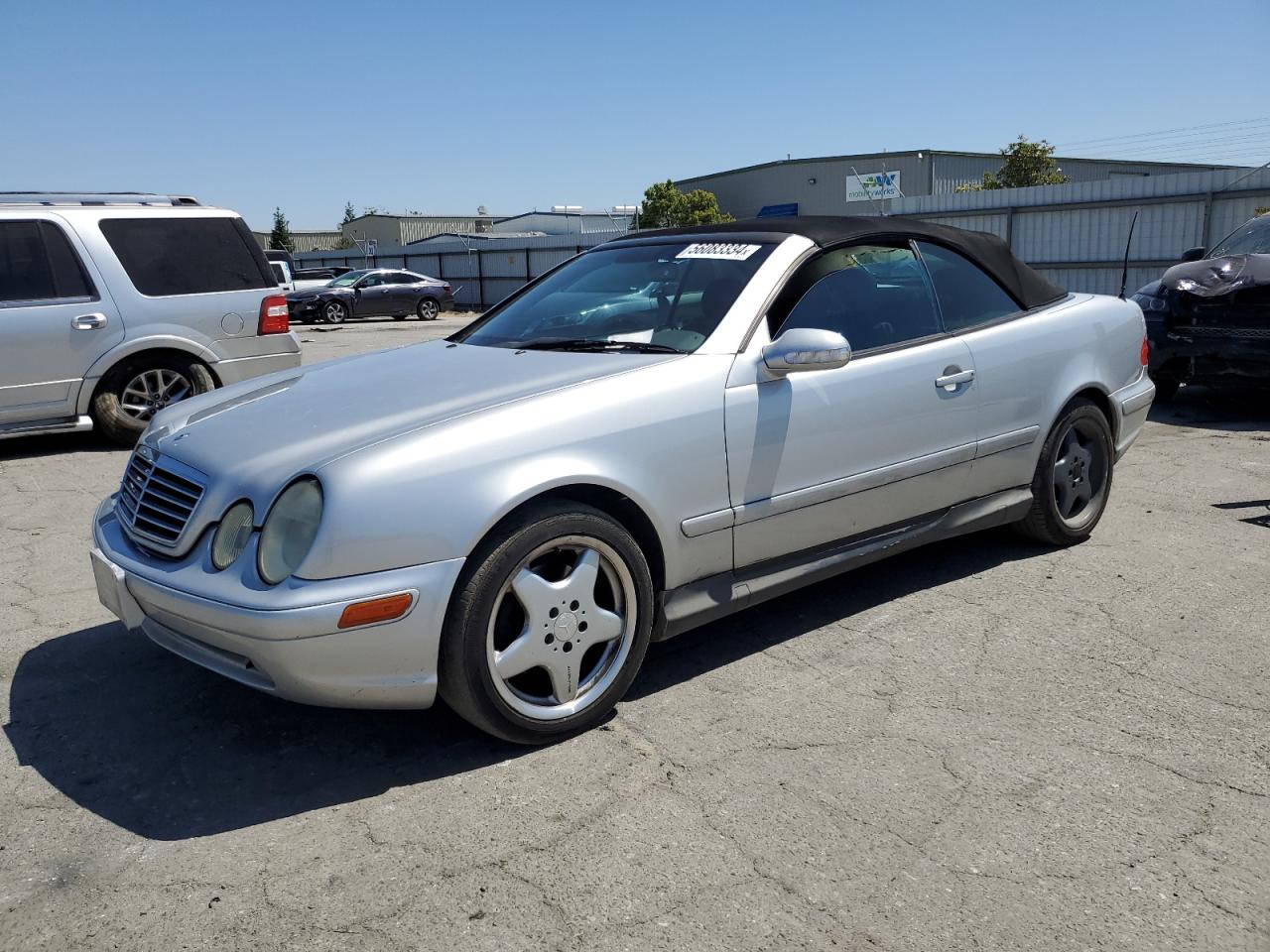 WDBLK70G31T058406 2001 Mercedes-Benz Clk 430