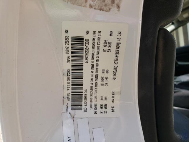 2005 Dodge Stratus Sxt VIN: 1B3EL46X85N538871 Lot: 59458244