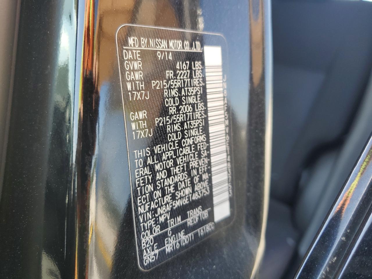 JN8AF5MV6ET483753 2014 Nissan Juke S