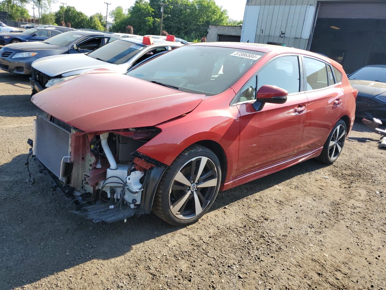 2018 Subaru Impreza Sport vin: 4S3GTAM62J3738263