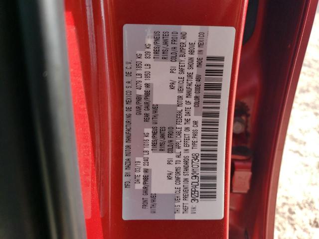2019 MAZDA 3 PREFERRE - 3MZBPADL9KM107348