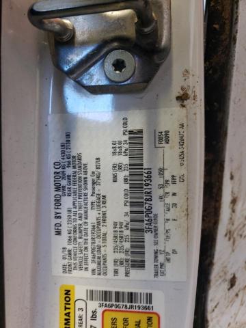 2018 FORD FUSION S - 3FA6P0G78JR193661