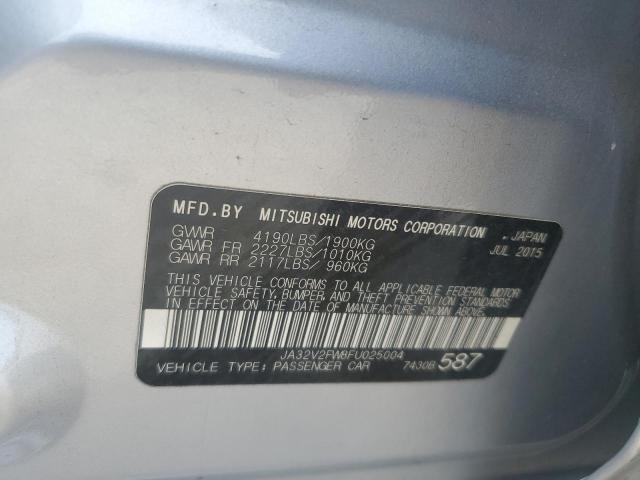2015 MITSUBISHI LANCER SE JA32V2FW8FU025004