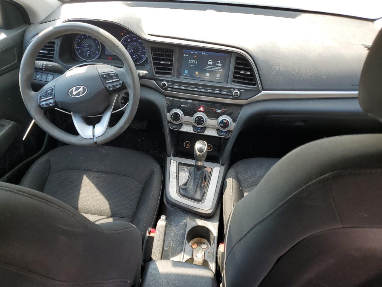 2019 Hyundai Elantra Sel vin: 5NPD84LF0KH444129