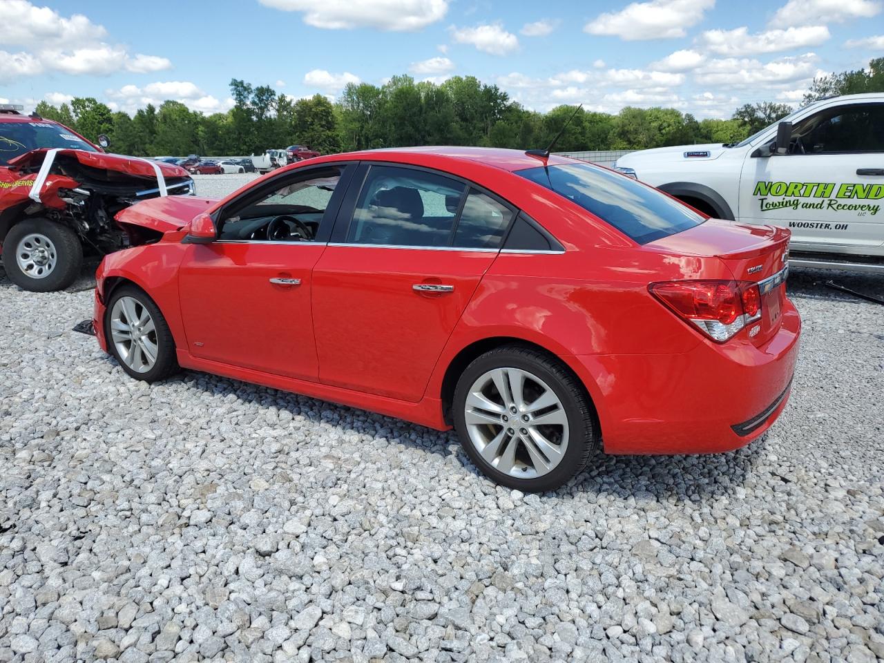 2014 Chevrolet Cruze Ltz vin: 1G1PG5SBXE7136570