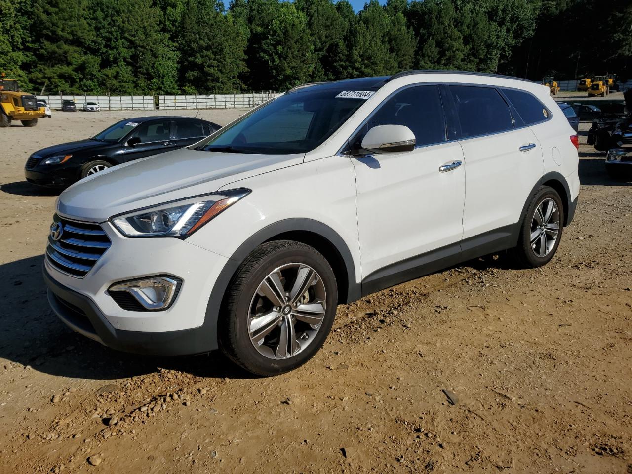 KM8SR4HF6EU083914 2014 Hyundai Santa Fe Gls