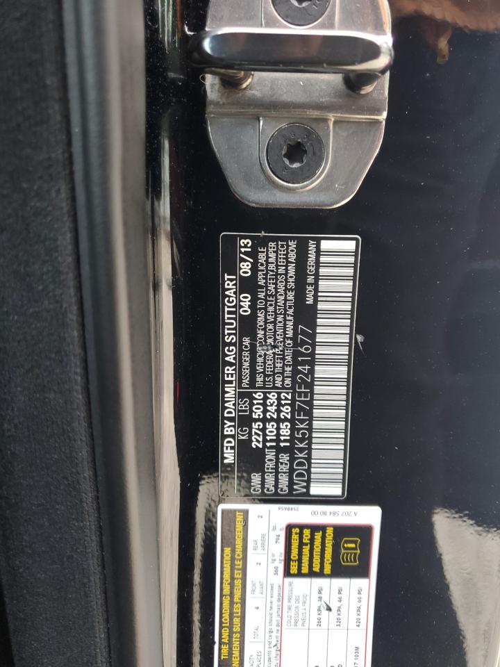 WDDKK5KF7EF241677 2014 Mercedes-Benz E 350