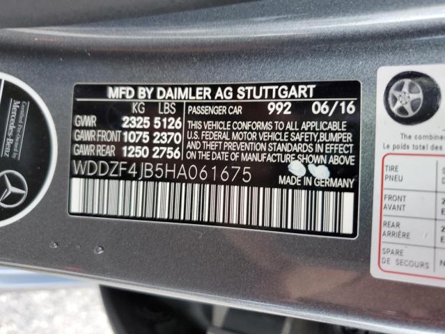 WDDZF4JB5HA061675 2017 MERCEDES-BENZ E CLASS - Image 13