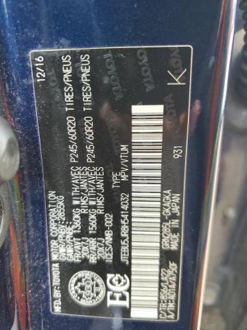 2017 Toyota 4Runner Sr5/Sr5 Premium VIN: JTEBU5JR8H5414032 Lot: 58284594