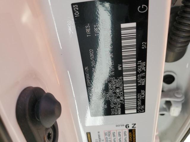 2024 Lexus Lx 600 Base VIN: JTJMB7CX7R4039376 Lot: 57754364