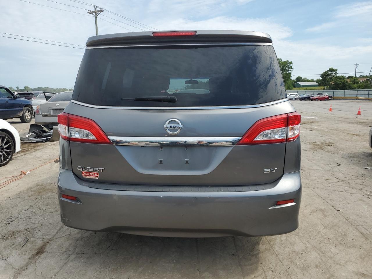 2014 Nissan Quest S vin: JN8AE2KP7E9107923