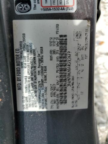 2010 Ford Fusion Se VIN: 3FAHP0HA0AR335679 Lot: 57256194