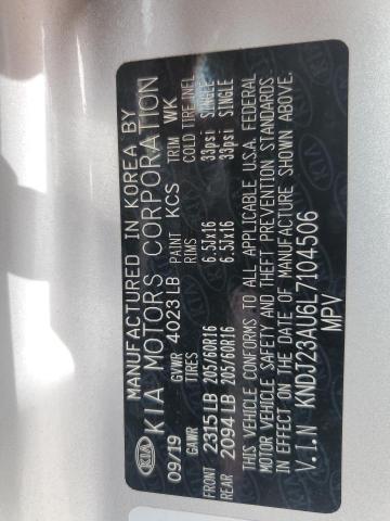 2020 Kia Soul Lx VIN: KNDJ23AU6L7104506 Lot: 58447824