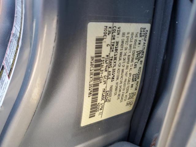 2007 Nissan Versa S VIN: 3N1BC13EX7L351981 Lot: 60633414