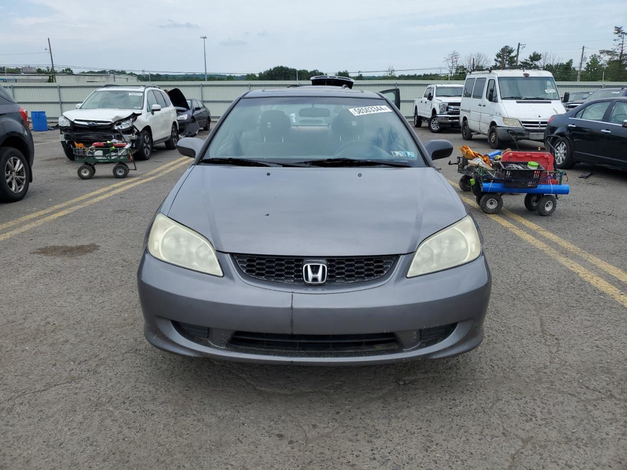 1HGEM22954L055373 2004 Honda Civic Ex