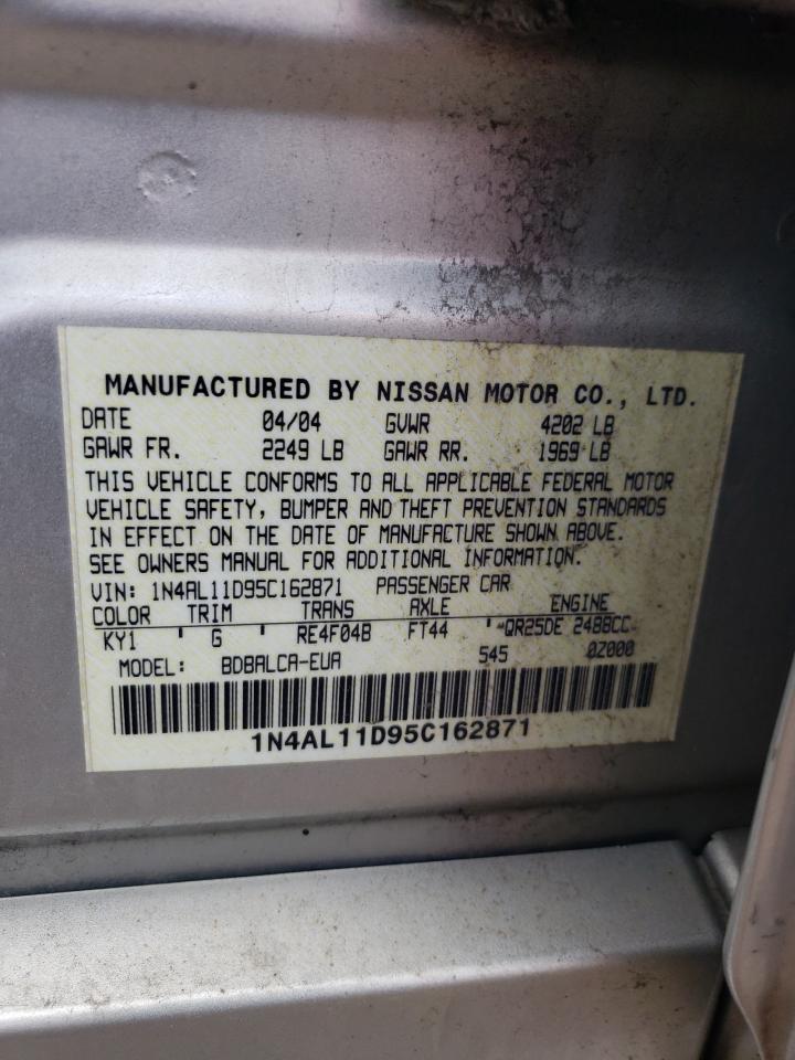1N4AL11D95C162871 2005 Nissan Altima S
