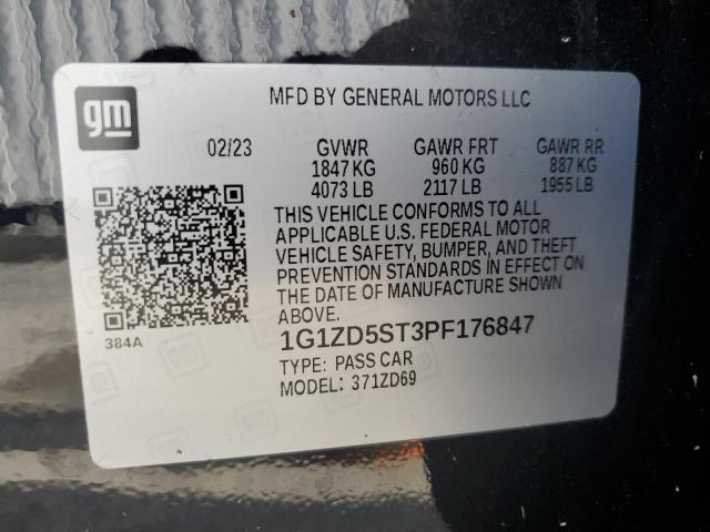 1G1ZD5ST3PF176847 2023 CHEVROLET MALIBU - Image 13