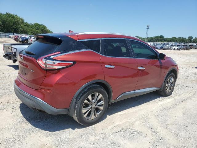  NISSAN MURANO 2015 Червоний