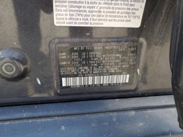 2012 Subaru Outback 2.5I Premium VIN: 4S4BRCGC9C3226097 Lot: 60159854