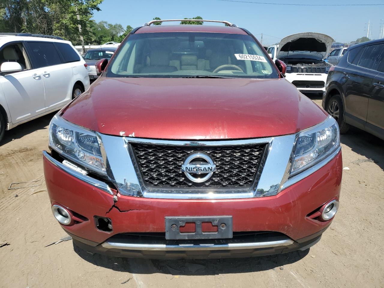 2013 Nissan Pathfinder S vin: 5N1AR2MM5DC609605