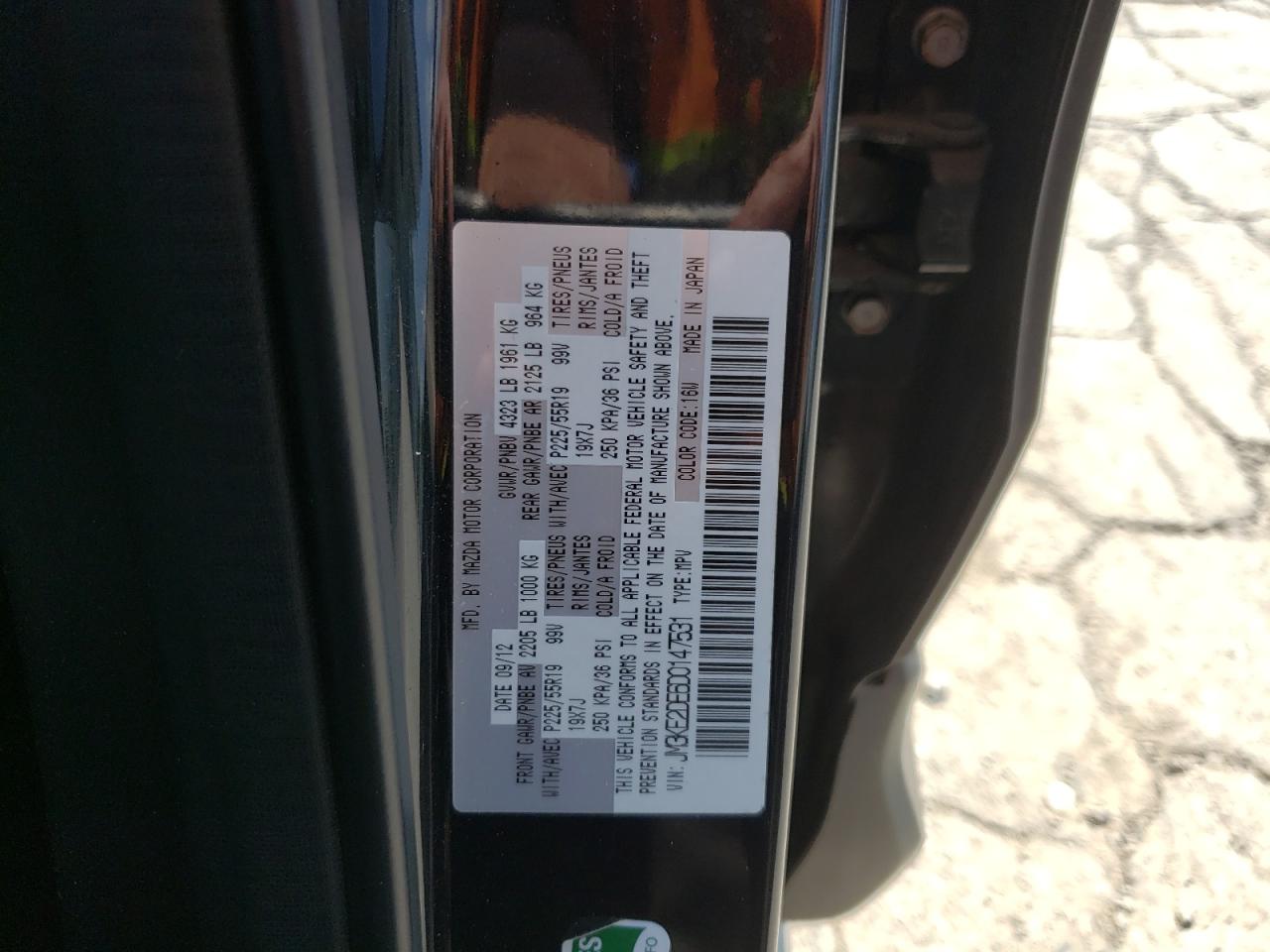 JM3KE2DE6D0147531 2013 Mazda Cx-5 Gt