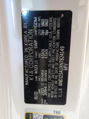 2022 Kia Soul Lx VIN: KNDJ23AUXN7824149 Lot: 57857204