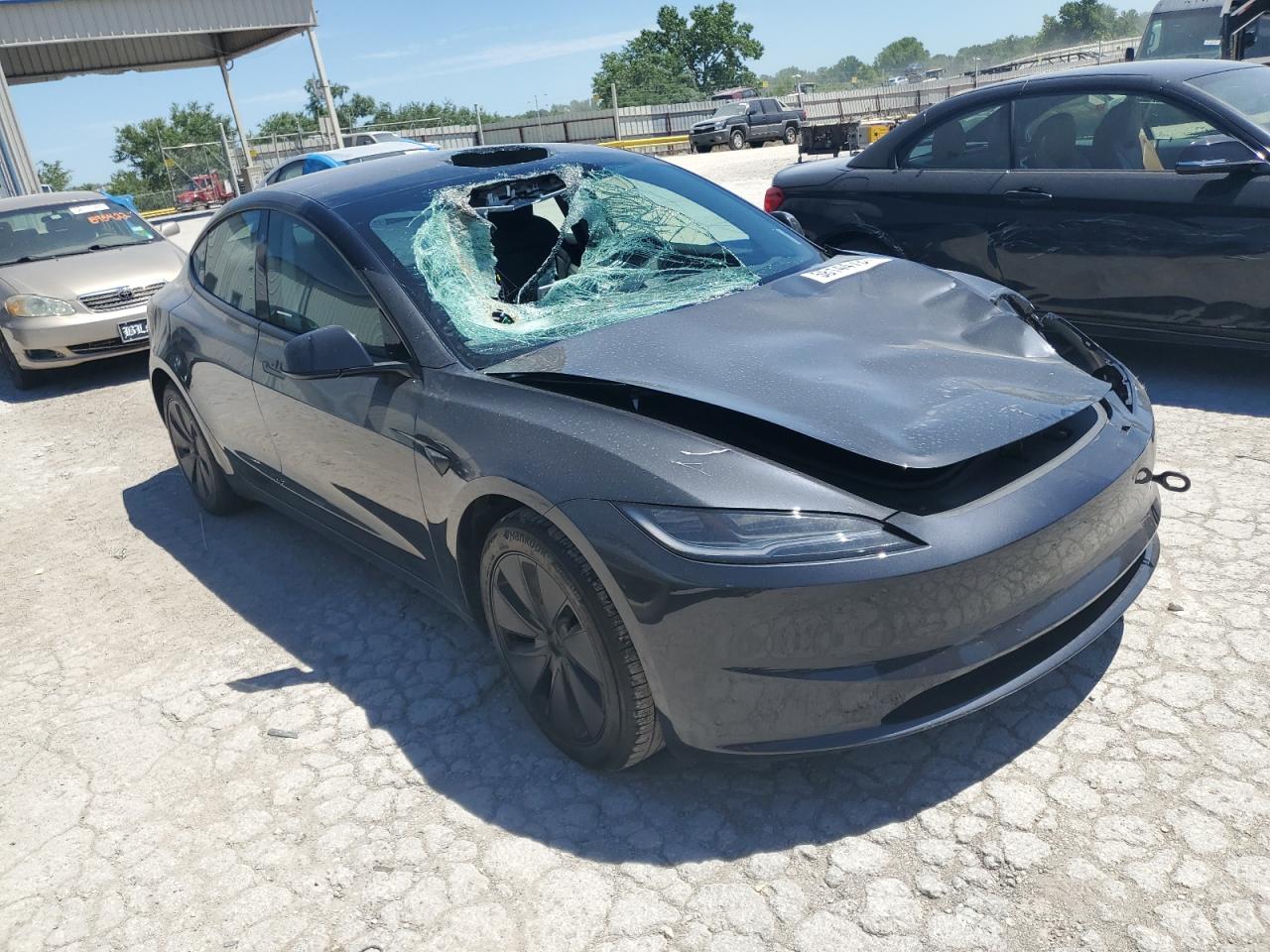 Lot #2936228943 2024 TESLA MODEL 3