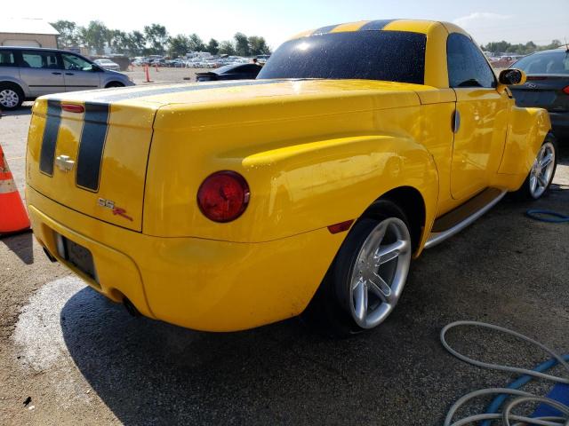 CHEVROLET SSR 2004 yellow  gas 1GCES14PX4B105667 photo #4