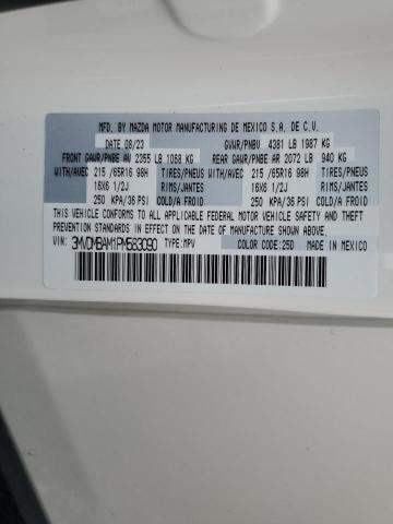 2023 Mazda Cx-30 VIN: 3MVDMBAM1PM583090 Lot: 59496404