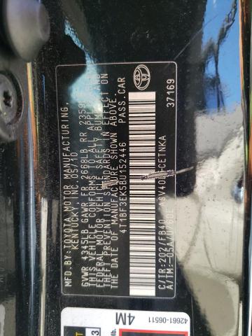 4T1BF3EK5BU152446 2011 Toyota Camry Base