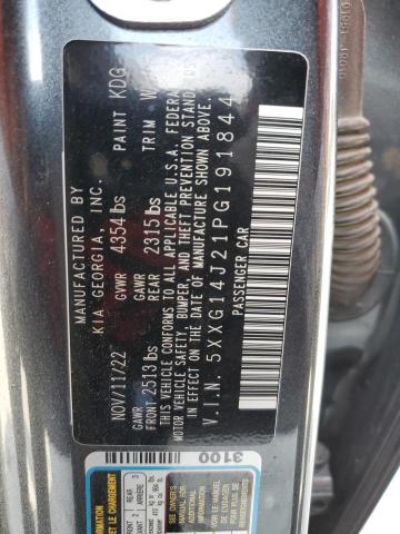 2023 Kia K5 Lxs VIN: 5XXG14J21PG191844 Lot: 57657384