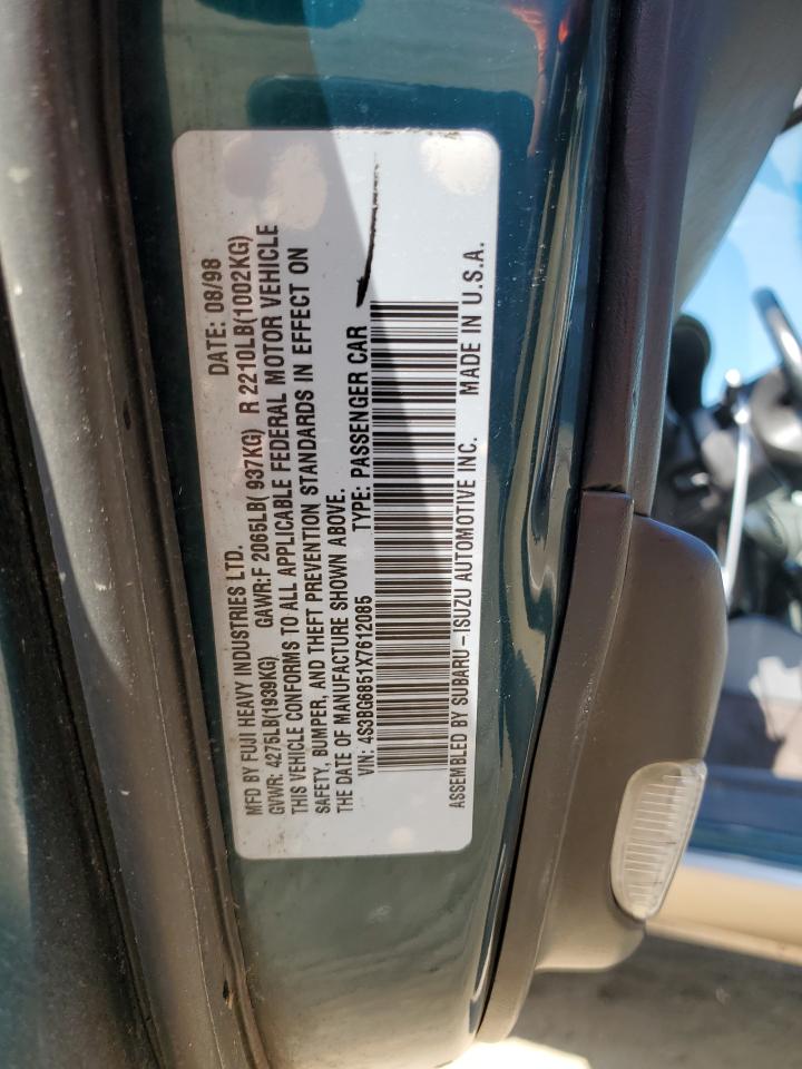 4S3BG6851X7612085 1999 Subaru Legacy Outback