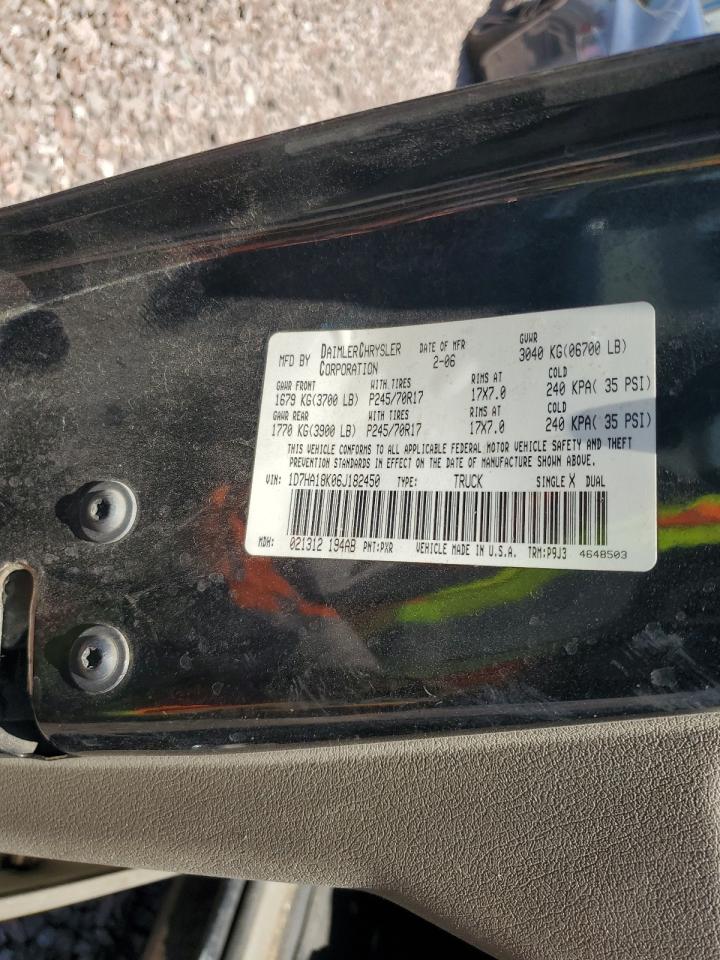 1D7HA18K06J182450 2006 Dodge Ram 1500 St